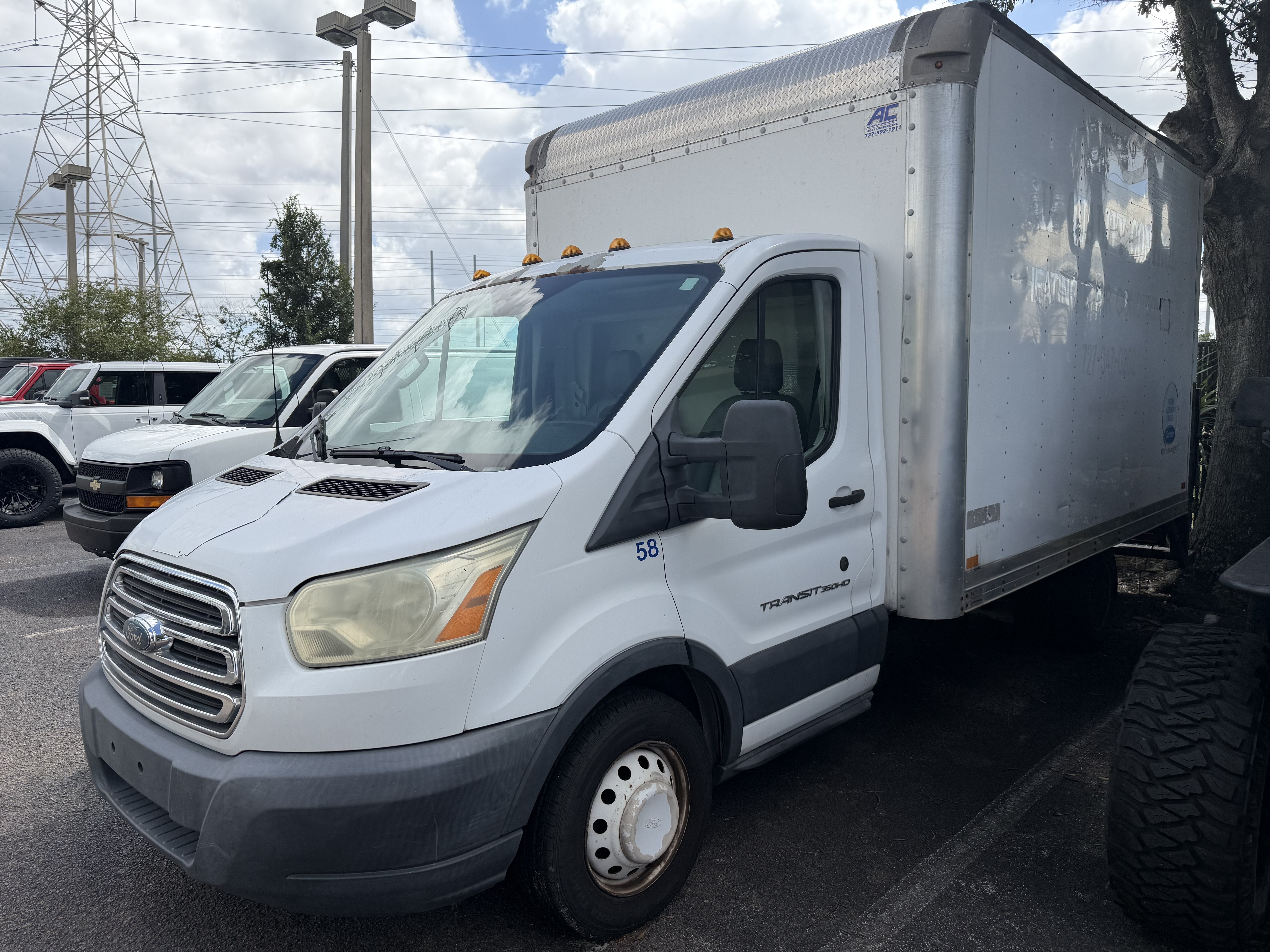 2016 Ford Transit Cutaway T-350 156 10360 GVWR DRW