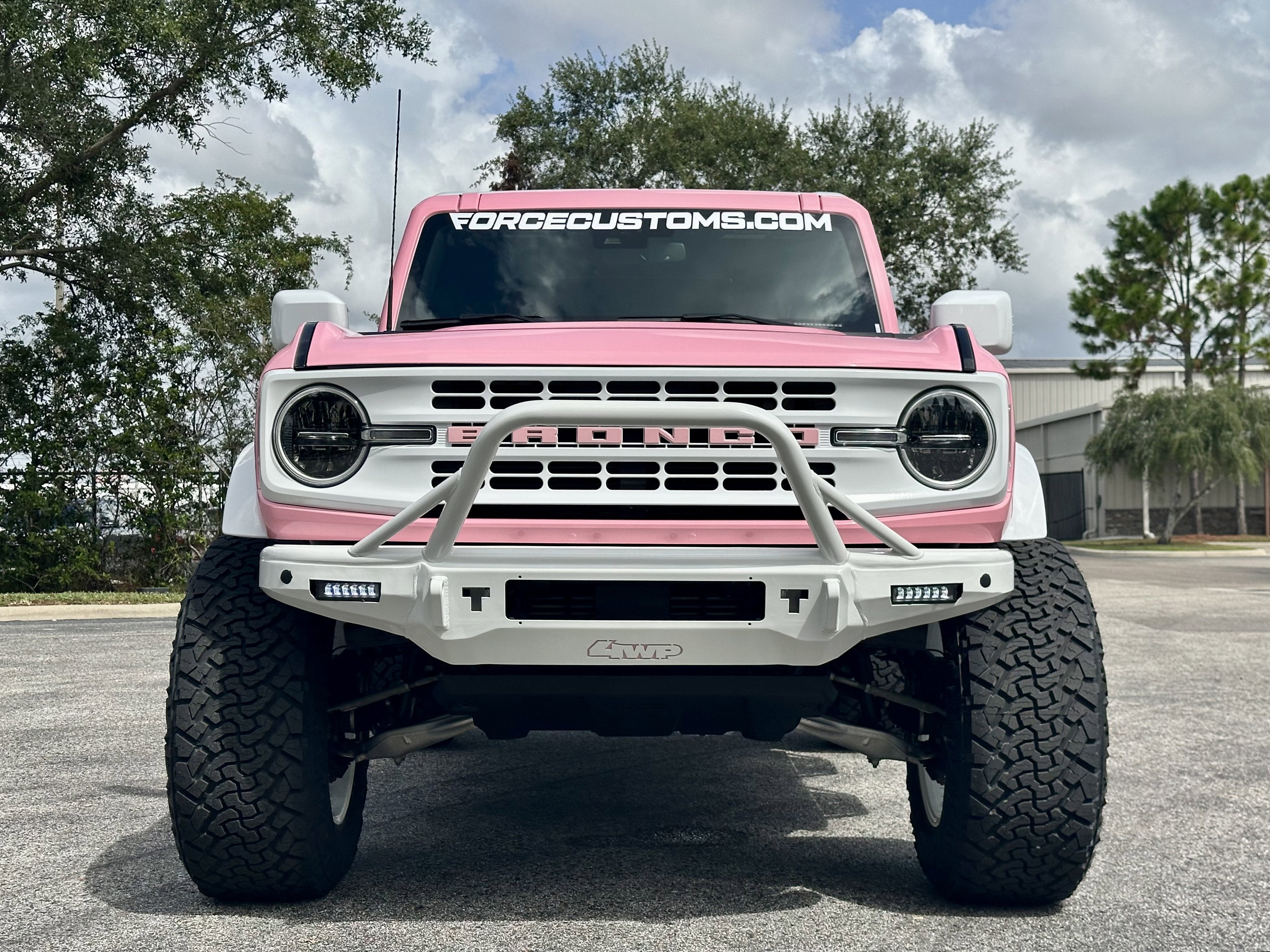 2023 Ford Bronco BLACK DIAMOND, PINK WRAP