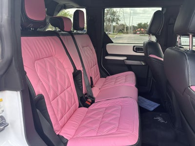 2023 Ford Bronco BLACK DIAMOND, PINK WRAP