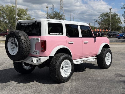 2023 Ford Bronco BLACK DIAMOND, PINK WRAP