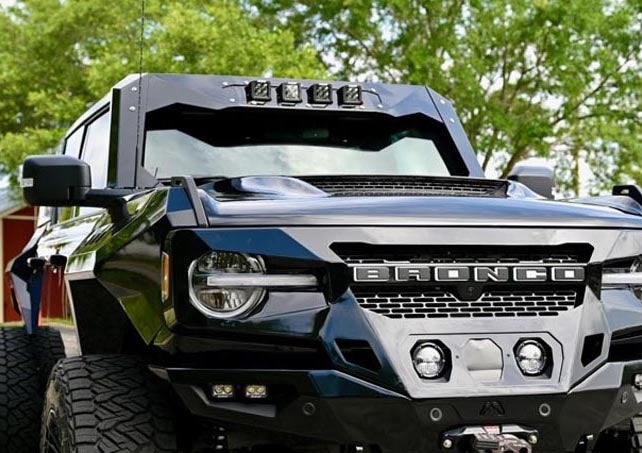 image of a custom Bronco