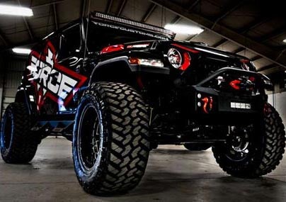 image of a Jeep with custom color