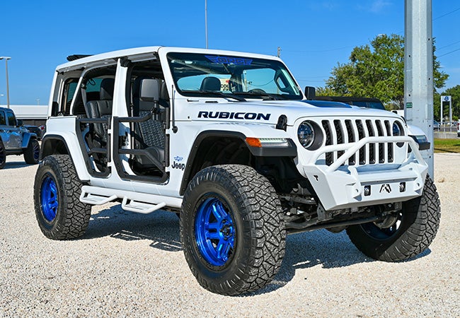 image of a Jeep with custom color