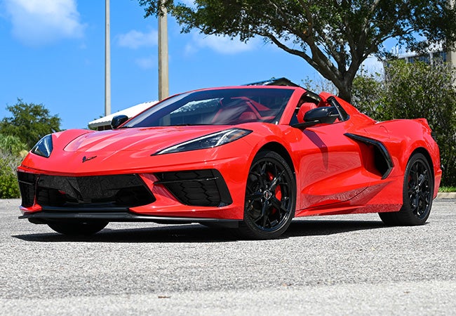 2024 Corvette C8 3LT Red Convertible