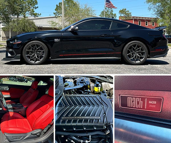 2021 Mustang Mach 1 Supercharged Custom Leather